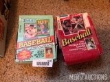1990 and 1991 Baseball Puzzle and Cards