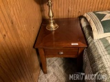 Night Stand with Lamp