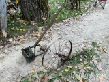 Steel Wheel and Push Cultivator