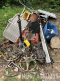 Pile of Assorted Scrap Metal