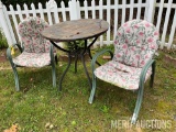Set of Patio Chairs and Table