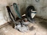 Assortment of Floor Polishers and Dust Collector