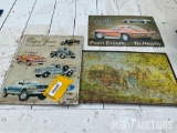 (3) Metal Signs