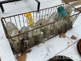 Crate of Glass Insulators