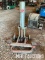 Gray air operated bumper jack
