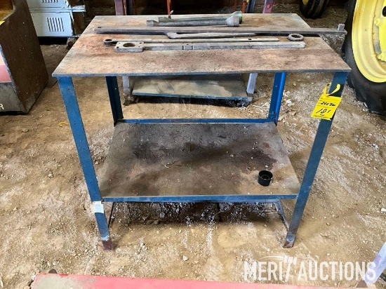 HD steel work bench