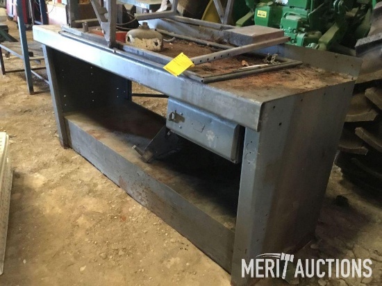 HD steel work bench