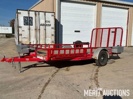 2021 PJ Trailers 7ft. x 14ft. single axle utility trailer