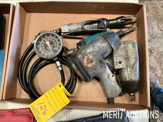 Mac automatic transmission tester, air ratchets,