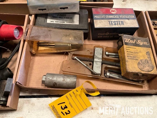 Assorted pullers, testers