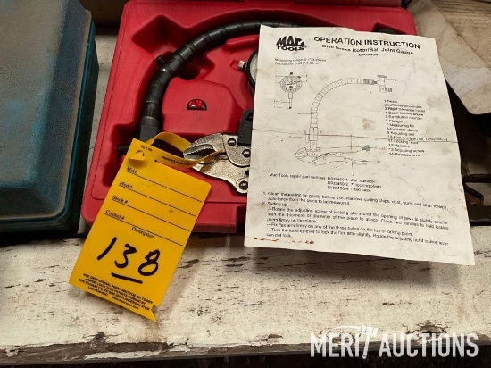 Mac Tool router ball joint gauge kit