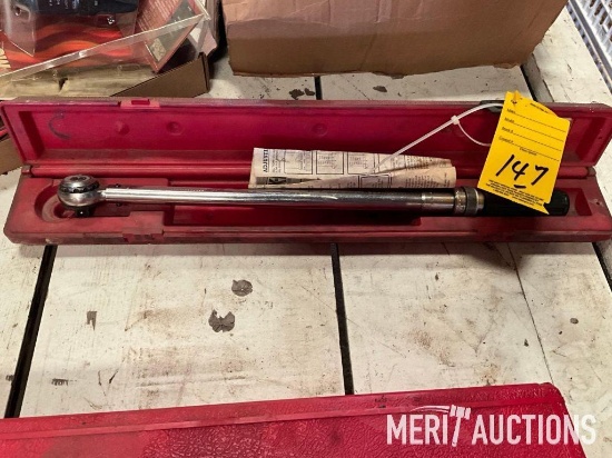 KD tools 1/2 in micrometer torque wrench