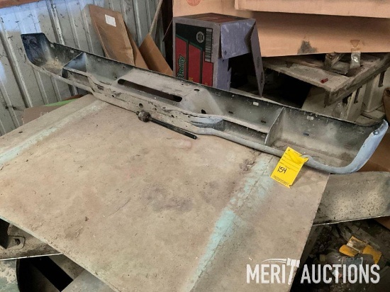 Assorted bumpers, fender, hood, door