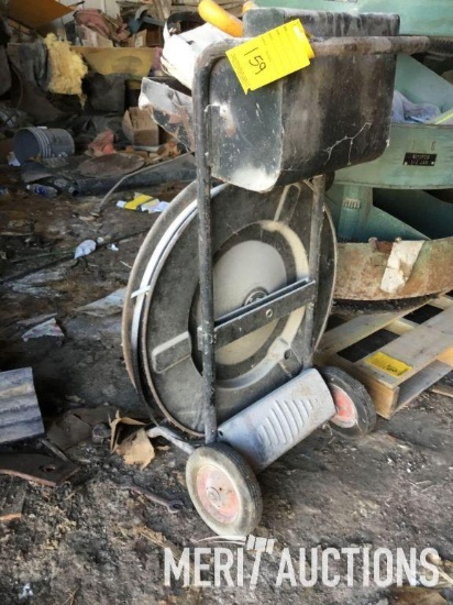 Portable rebander with bands and cutter