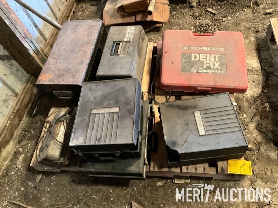 Pallet of automotive equipment