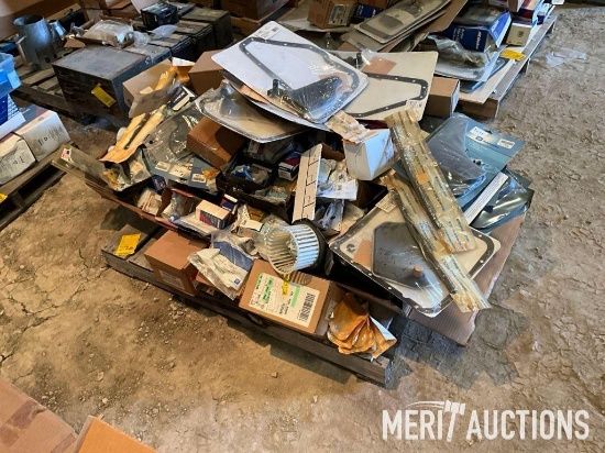 Pallet of automotive supplies