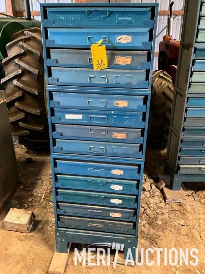 Bowman 13 drawer hardware cabinet