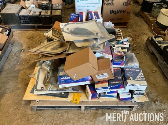 Pallet of AC Delco parts