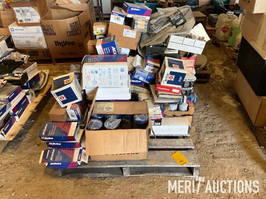 Pallet of AC Delco parts