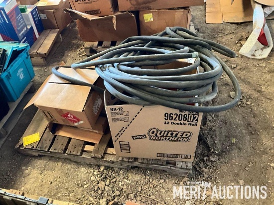 Pallet of HD water hose