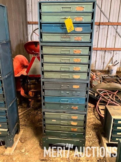 Bowman 16 drawer hardware cabinet