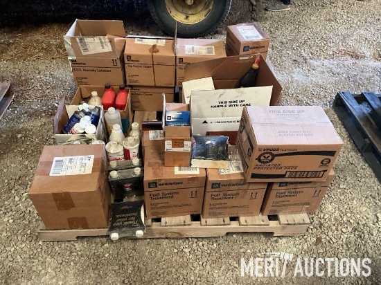 Pallet of chemicals