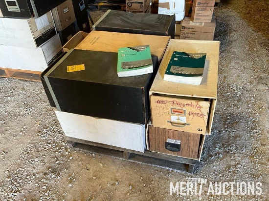 Pallet of service manuals