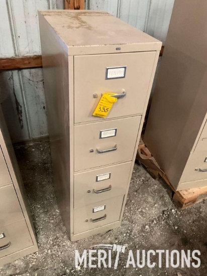 4 drawer metal file cabinet