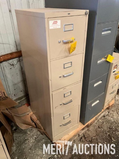 4 drawer metal file cabinet