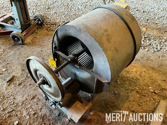 HD shop fan w/ electric motor