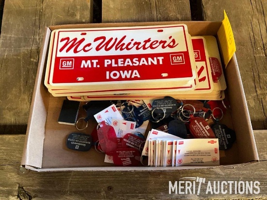 McWirter Advertising items