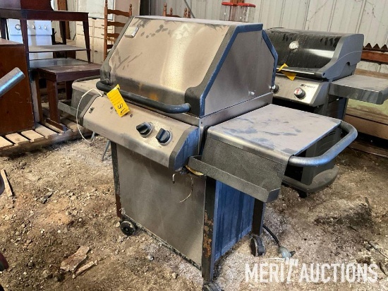 2 burner gas grill