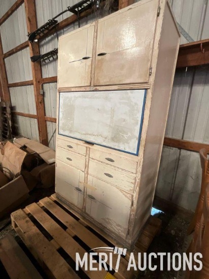 Vintage Sellers kitchen cabinet
