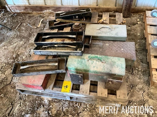 Toolboxes, toolbox treys etc.