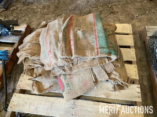 Quantity of gunny sacks