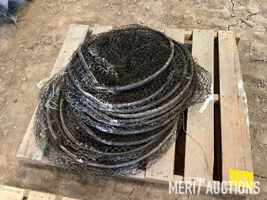 Quantity of hoop fish nets