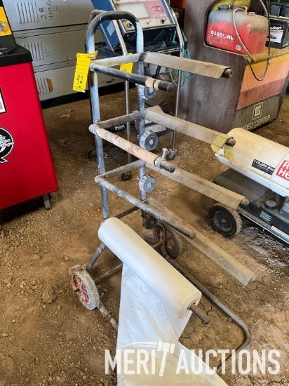 Body shop paper dispenser