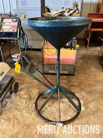 Oil dispensing stand