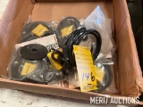 Flat of spare tire locks