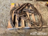 Pallet of (3) sets of large hay forks
