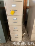 4 drawer metal file cabinet