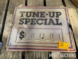 (4) metal special signs