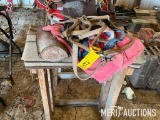 Horse tack & saddle stand
