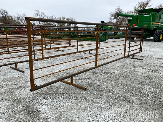 24ft. Free Standing Panel with 7ft. Swinging Gate