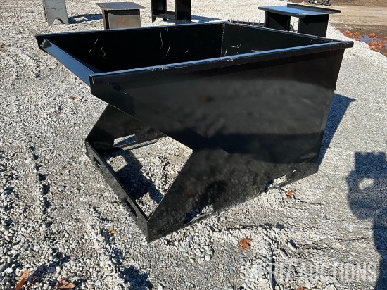 1 Yard Hopper for Skidsteer