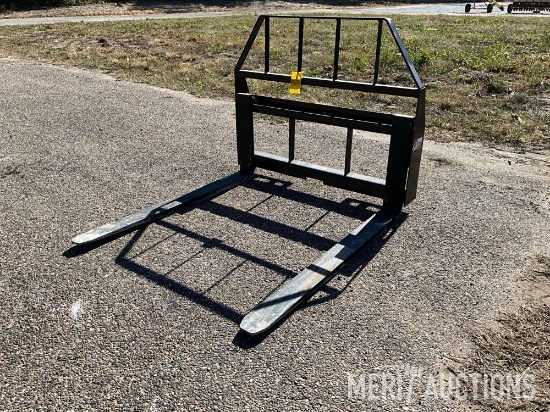 New Kivel 48in. Skidsteer Pallet Forks