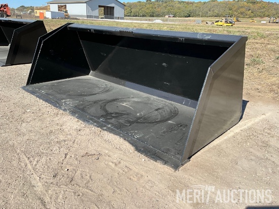 New Swict Brand 84in. High Capacity Skidsteer Bucket
