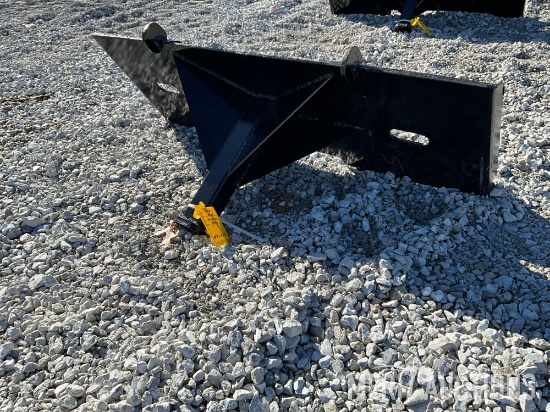 Skidsteer Trailer Receiver Plate
