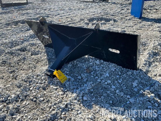 Skidsteer Trailer Receiver Plate
