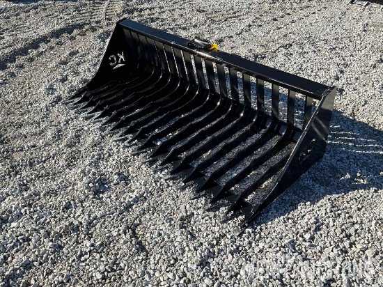 75in. Skidsteer Rock and Root Bucket